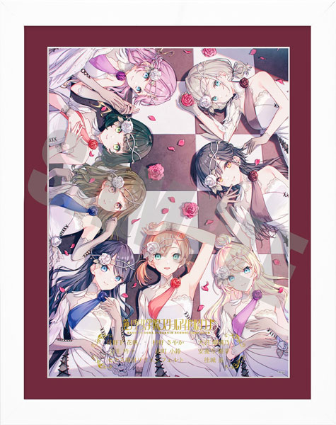 『ﾗﾌﾞﾗｲﾌﾞ!蓮ﾉ空女学院ｽｸｰﾙｱｲﾄﾞﾙｸﾗﾌﾞ』箔押し入り105期ﾒﾓﾘｱﾙｷｬﾗﾌｧｲﾝｸﾞﾗﾌ