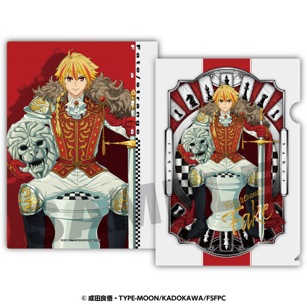 TVｱﾆﾒ『Fate/strange Fake』 箔入りA4ｸﾘｱﾌｧｲﾙ 1.ｾｲﾊﾞｰ