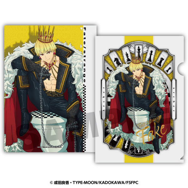 TVｱﾆﾒ『Fate/strange Fake』 箔入りA4ｸﾘｱﾌｧｲﾙ 2.ｱｰﾁｬｰ