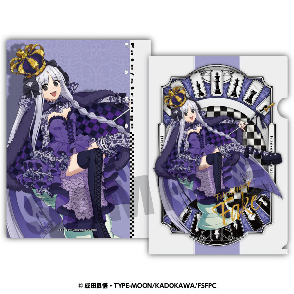 TVｱﾆﾒ『Fate/strange Fake』 箔入りA4ｸﾘｱﾌｧｲﾙ 4.ﾌﾗﾝﾁｪｽｶ･ﾌﾟﾚﾗｰﾃｨ