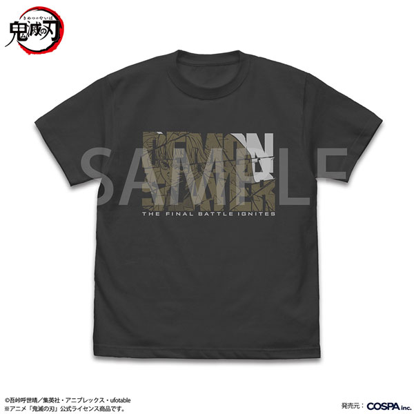 (s)鬼滅の刃 鬼殺隊士 我妻善逸 Tｼｬﾂ ｽﾐ XL