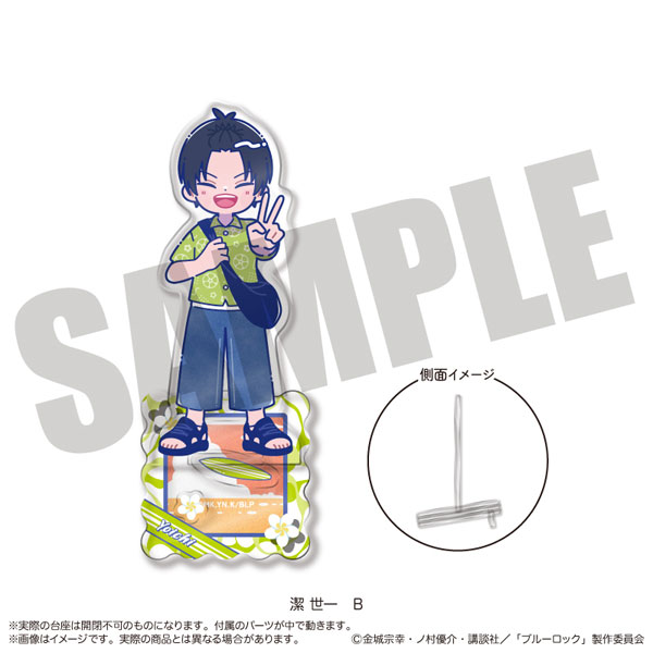 (s)TVｱﾆﾒ『ﾌﾞﾙｰﾛｯｸ』 ｱｸﾘﾙｽﾀﾝﾄﾞ にゅｰとろ潔世一ﾊﾞｰｽﾃﾞｰ B