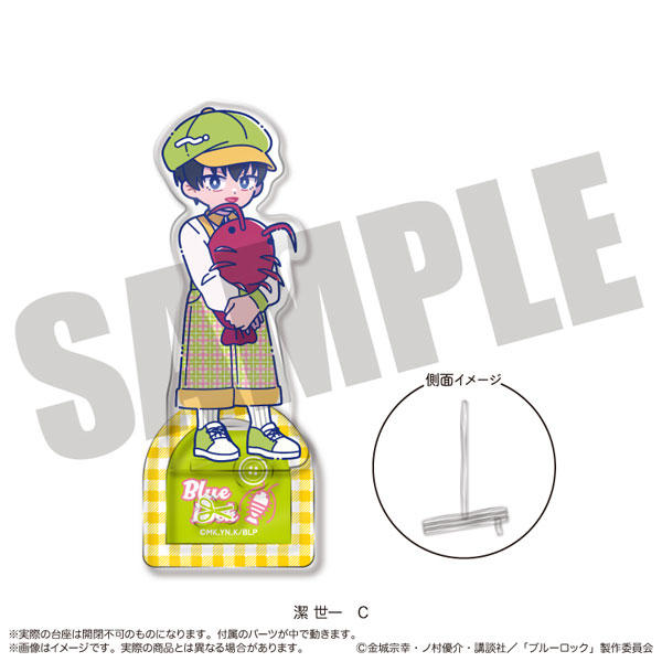 (s)TVｱﾆﾒ『ﾌﾞﾙｰﾛｯｸ』 ｱｸﾘﾙｽﾀﾝﾄﾞ にゅｰとろ潔世一ﾊﾞｰｽﾃﾞｰ C