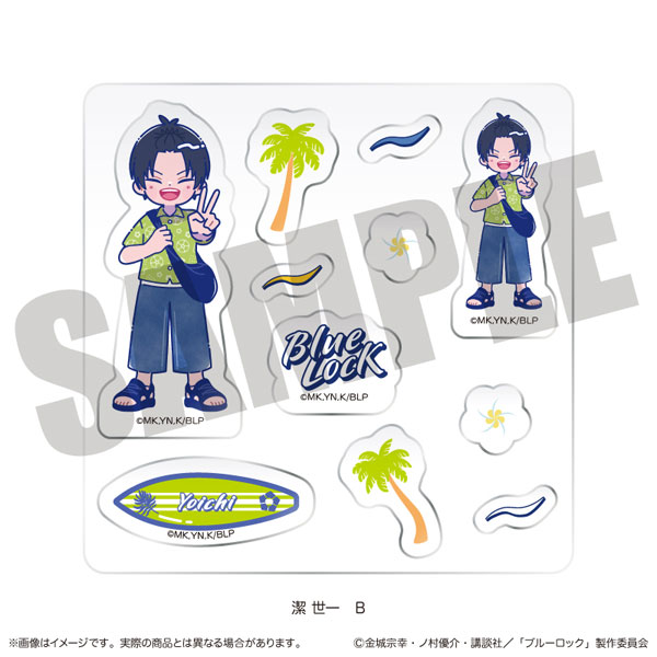 (s)TVｱﾆﾒ『ﾌﾞﾙｰﾛｯｸ』 ｶｽﾀﾑｽﾃｯｶｰｼｰﾄ にゅｰとろ 潔 世一ﾊﾞｰｽﾃﾞｰ B