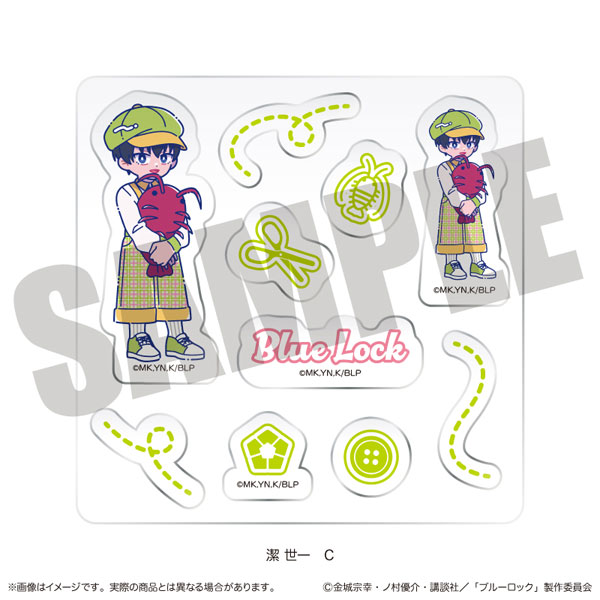 (s)TVｱﾆﾒ『ﾌﾞﾙｰﾛｯｸ』 ｶｽﾀﾑｽﾃｯｶｰｼｰﾄ にゅｰとろ 潔 世一ﾊﾞｰｽﾃﾞｰ C