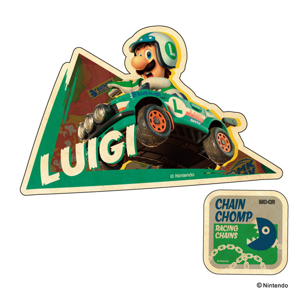 ﾏﾘｵｶｰﾄﾜｰﾙﾄﾞ ﾄﾗﾍﾞﾙｽﾃｯｶｰ 2枚ｾｯﾄ ③ﾙｲｰｼﾞ