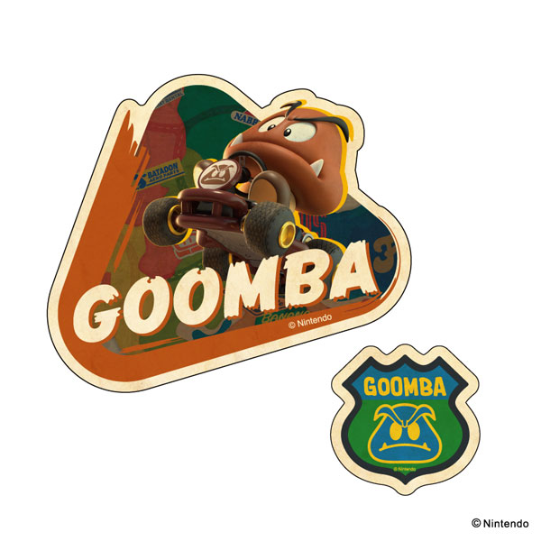 ﾏﾘｵｶｰﾄﾜｰﾙﾄﾞ ﾄﾗﾍﾞﾙｽﾃｯｶｰ 2枚ｾｯﾄ ⑨ｸﾘﾎﾞｰ