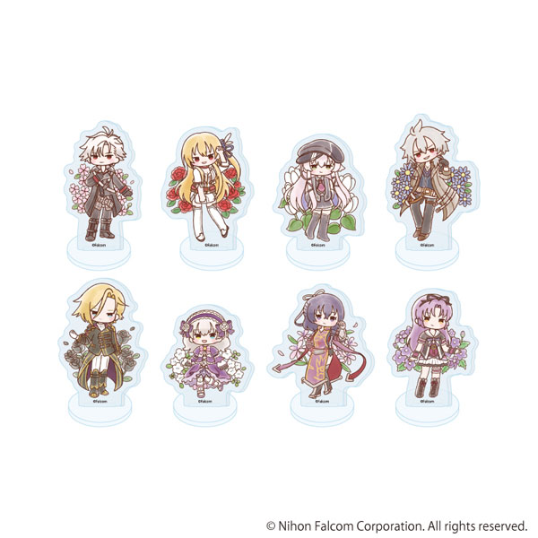 (s)ｱｸﾘﾙぷちｽﾀﾝﾄﾞ ﾌｧﾙｺﾑ45周年 02 ﾚﾄﾛｱｰﾄｲﾗｽﾄ