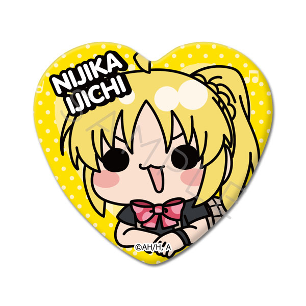 (s)ぼっち･ざ･ろっく! 第5弾 ﾊｰﾄ型缶ﾊﾞｯｼﾞIB 伊地知虹夏