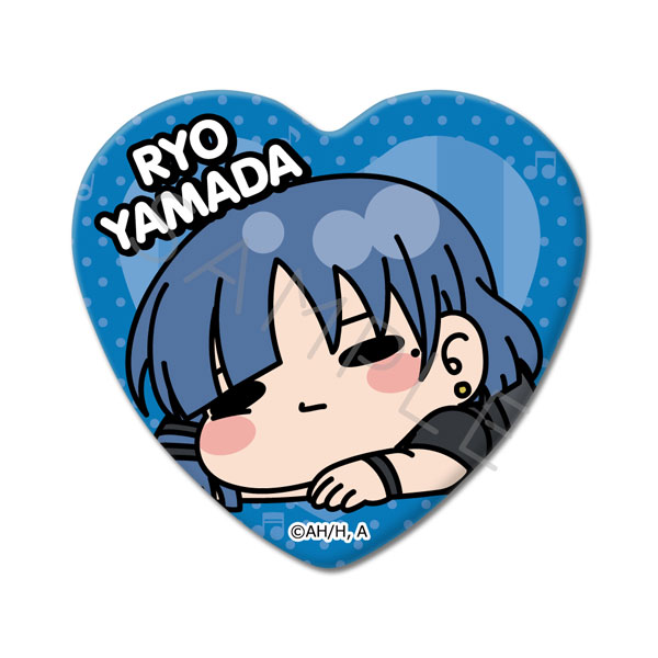 (s)ぼっち･ざ･ろっく! 第5弾 ﾊｰﾄ型缶ﾊﾞｯｼﾞIC 山田ﾘｮｳ