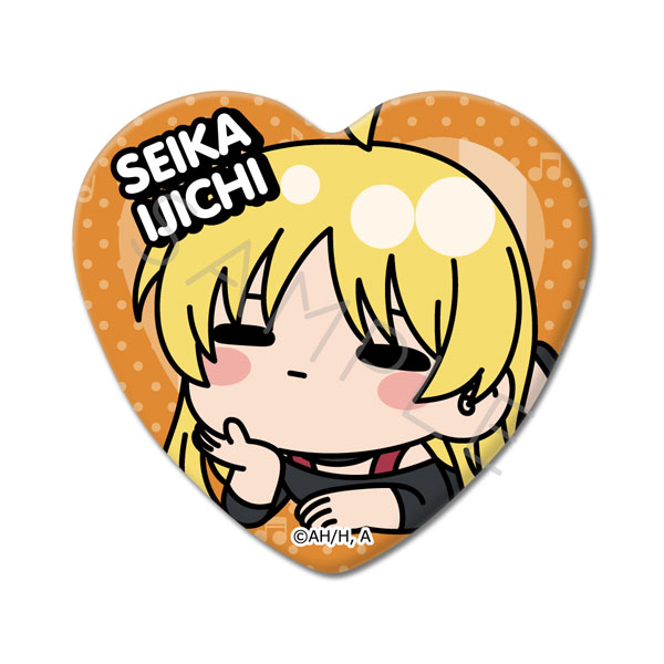 (s)ぼっち･ざ･ろっく! 第5弾 ﾊｰﾄ型缶ﾊﾞｯｼﾞIE 伊地知星歌