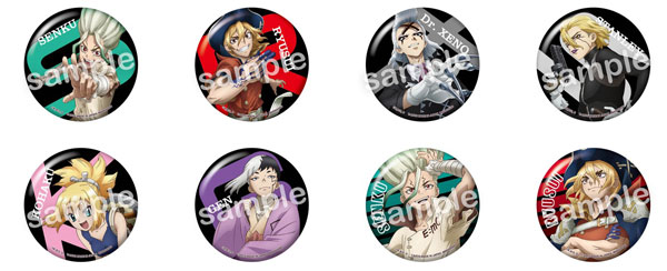 Dr.STONE ﾄﾚｰﾃﾞｨﾝｸﾞ缶ﾊﾞｯｼﾞ