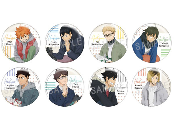 ｶﾗﾊﾟﾚ ﾊｲｷｭｰ!! Shoesfit ﾄﾚｰﾃﾞｨﾝｸﾞ缶ﾊﾞｯｼﾞ