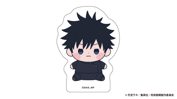 (s)ｱﾆﾒ『呪術廻戦』5周年  もっちび ﾀﾞｲｶｯﾄﾄｽﾃｯｶｰ 伏黒 恵