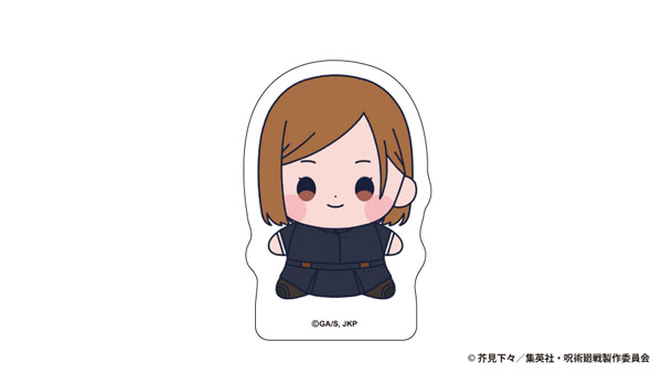 (s)ｱﾆﾒ『呪術廻戦』5周年  もっちび ﾀﾞｲｶｯﾄﾄｽﾃｯｶｰ 釘崎野薔薇