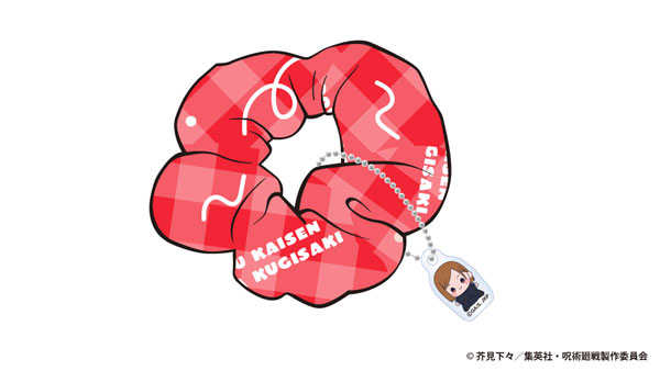 (s)ｱﾆﾒ『呪術廻戦』5周年  もっちび ﾁｬｰﾑ付きｼｭｼｭ 釘崎野薔薇