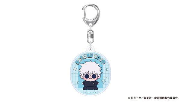 (s)ｱﾆﾒ『呪術廻戦』5周年 懐玉･玉折  もっちび ｱｸﾘﾙｷｰﾎﾙﾀﾞｰ 五条 悟(懐玉･玉折)