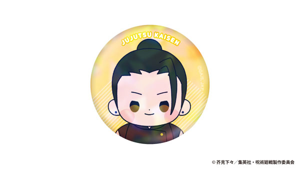 (s)ｱﾆﾒ『呪術廻戦』5周年 懐玉･玉折  もっちび ﾎﾛｸﾞﾗﾑ缶ﾊﾞｯｼﾞ 夏油 傑(懐玉･玉折)