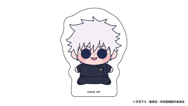 (s)ｱﾆﾒ『呪術廻戦』5周年 懐玉･玉折  もっちび ﾀﾞｲｶｯﾄｽﾃｯｶｰ 五条 悟(懐玉･玉折)