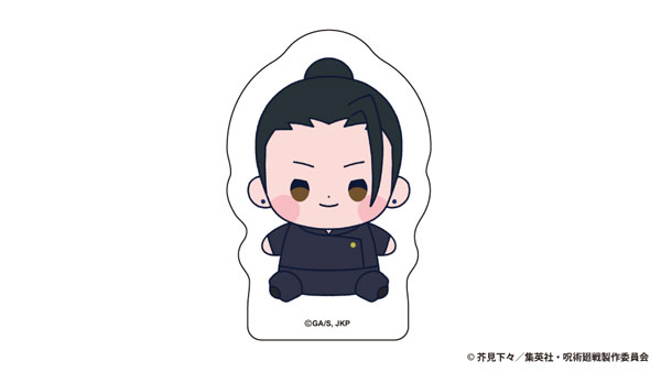 (s)ｱﾆﾒ『呪術廻戦』5周年 懐玉･玉折  もっちび ﾀﾞｲｶｯﾄｽﾃｯｶｰ 夏油 傑(懐玉･玉折)