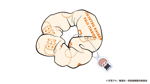 (s)呪術廻戦 死滅回游 もっちび ﾁｬｰﾑ付きｼｭｼｭ 虎杖悠仁