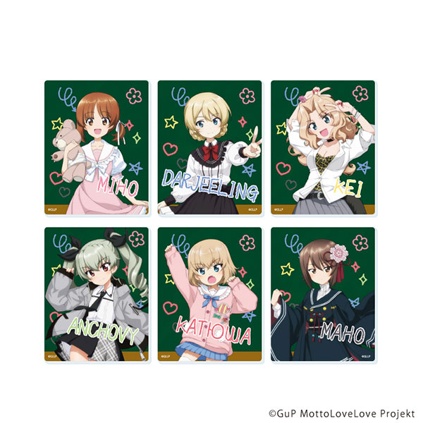 (s)ｱｸﾘﾙｶｰﾄﾞ ｶﾞｰﾙｽﾞ&ﾊﾟﾝﾂｧｰ もっとらぶらぶ作戦です! 06 制服ｱﾚﾝｼﾞVer.(描き下ろしｲﾗｽ