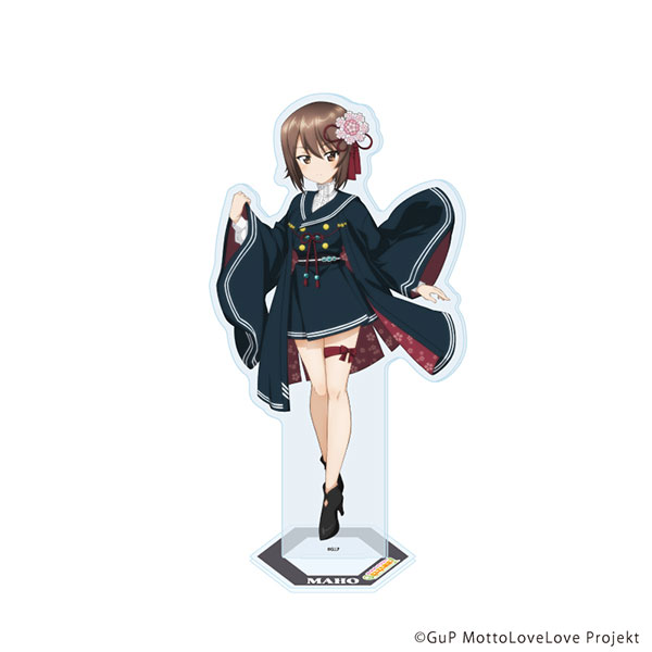 (s)ｱｸﾘﾙｽﾀﾝﾄﾞ ｶﾞｰﾙｽﾞ&ﾊﾟﾝﾂｧｰ もっとらぶらぶ作戦です! 32 西住まほ 制服ｱﾚﾝｼﾞVer.(描