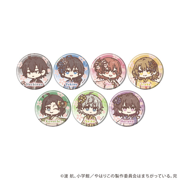 (s)缶ﾊﾞｯｼﾞ やはり俺の青春ﾗﾌﾞｺﾒはまちがっている｡完 06 花見Ver.(ﾚﾄﾛｱｰﾄｲﾗｽﾄ)