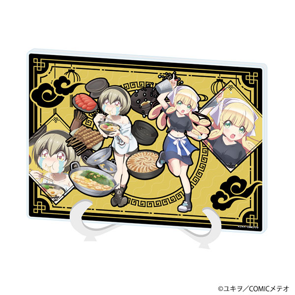 (s)ｱｸﾘﾙｱｰﾄﾎﾞｰﾄﾞ A5ｻｲｽﾞ 邪神ちゃんﾄﾞﾛｯﾌﾟｷｯｸ 05 ぺこら&ぽぽろん ご当地Ver.(描き下