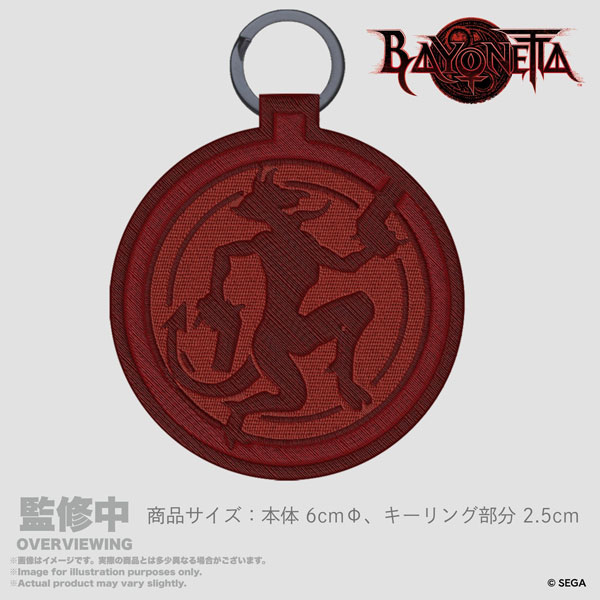 11JAN BAYONETTA The Gates of Hell x IIJAN Embroidery Keychain รูปภาพ 1