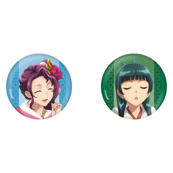 (s)薬屋のひとりごと 缶ﾊﾞｯｼﾞｾｯﾄ(椿)