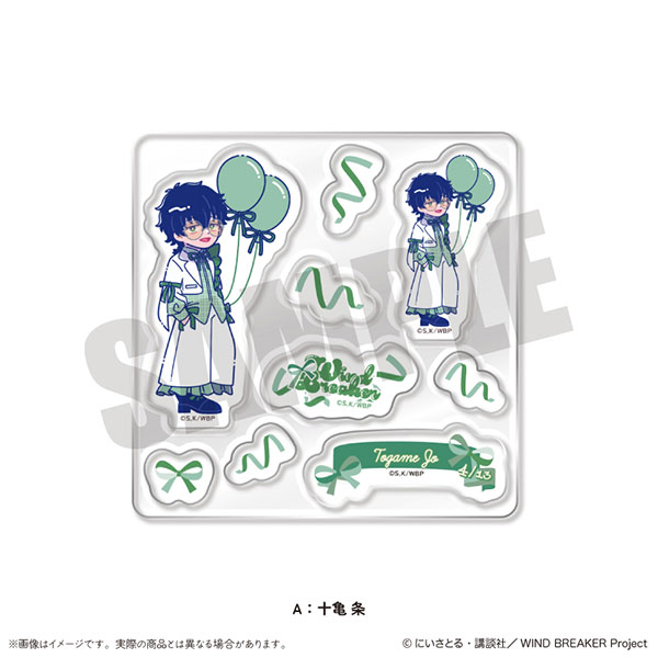 (s)TVｱﾆﾒ｢WIND BREAKER｣ にゅ〜とろ ﾊﾞｰｽﾃﾞﾞｰｸﾞｯｽﾞ 十亀条 ｶｽﾀﾑｽﾃｯｶｰｼｰﾄ A