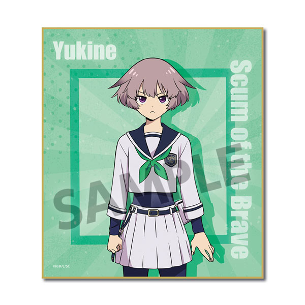 (s)勇者のｸｽﾞ ﾐﾆ色紙 印堂雪音