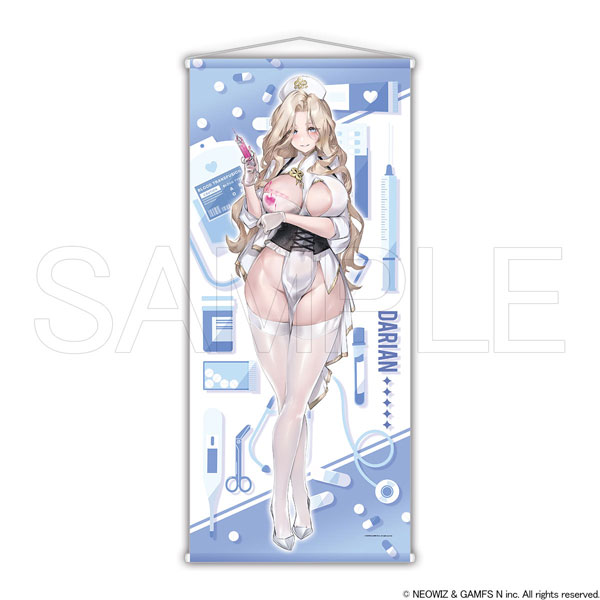 HobbyJAPAN [Exclusive Sale] Brown Dust 2 Jumbo Wall Scroll Darian Nurse Ver.