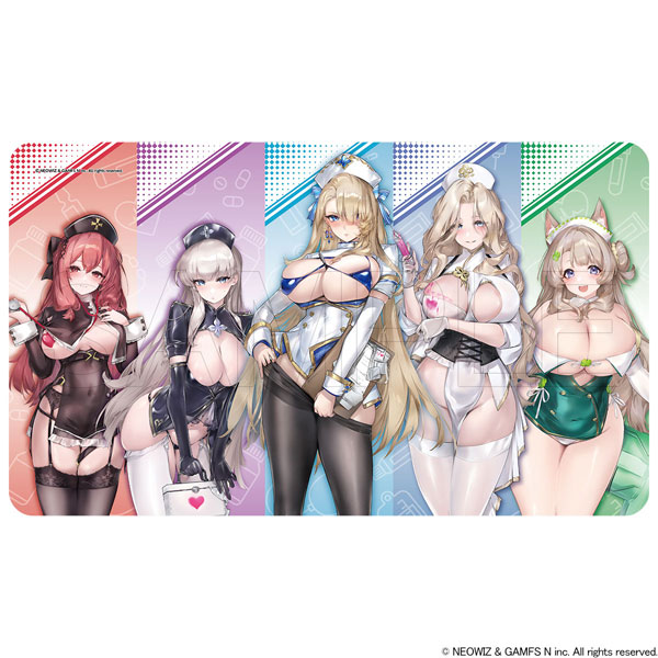 HobbyJAPAN [Exclusive Sale] Brown Dust 2 Rubber Desk Mat Nurse Ver.