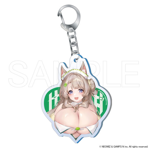 HobbyJAPAN [Exclusive Sale] Brown Dust 2 Acrylic Keychain Tyr Nurse Ver.