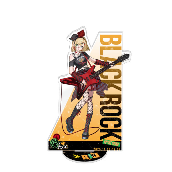 Caravan Hatsune Miku Don Quijote Fair 2025 Acrylic Stand Band ver. Kagamine Rin