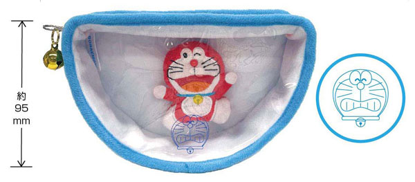 Eyeup Doraemon 4D Pocket-Shaped Pouch (Mini Doraemon)