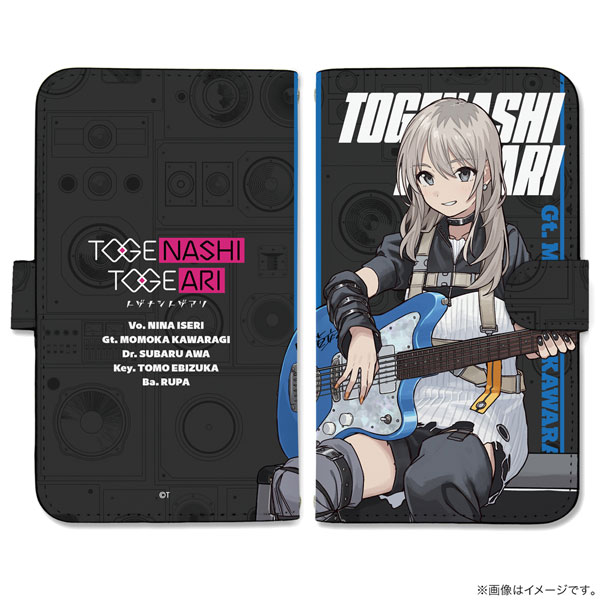 COSPA Girls Band Cry Momoka Kawaragi Book-style Smartphone Case L รูปภาพ 1