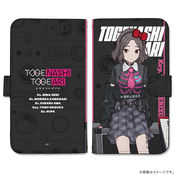 COSPA Girls Band Cry Tomo Ebizuka Book-style Smartphone Case LL รูปภาพ 1