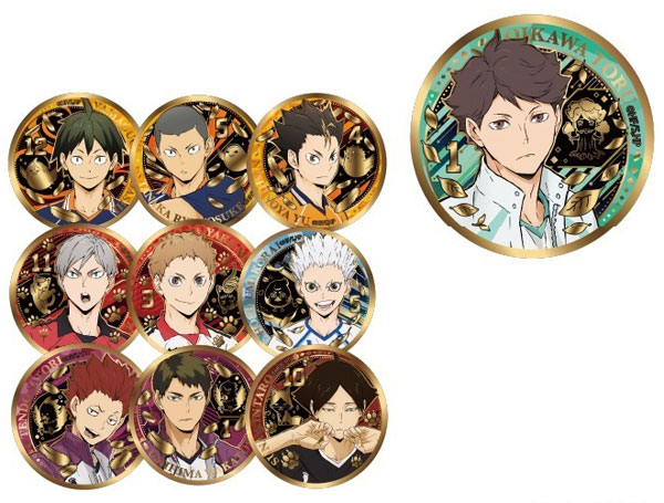 Tenyo Haikyuu!! Gold Badge Vol.2 10Pack BOX รูปภาพ 1