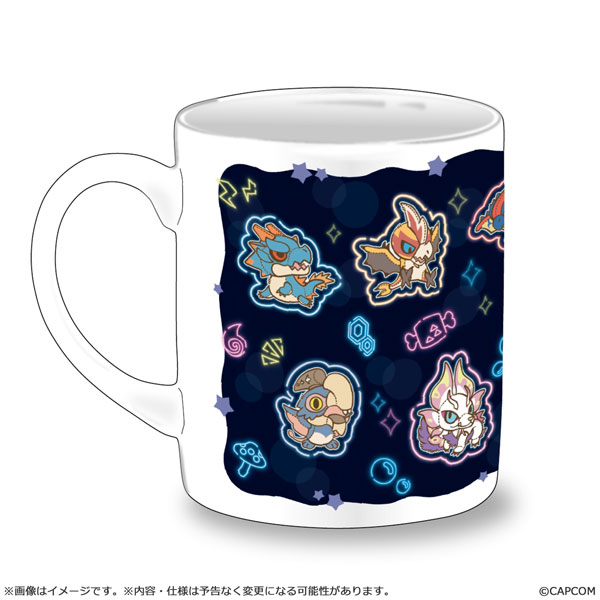 Capcom Monster Hunter MonDefo Mug Neon Theme รูปภาพ 1
