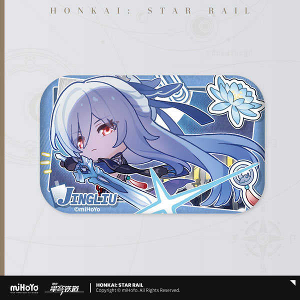 miHoYo Honkai: Star Rail Pom-Pom's Photo Album Series Tin Badge Jingliu รูปภาพ 1
