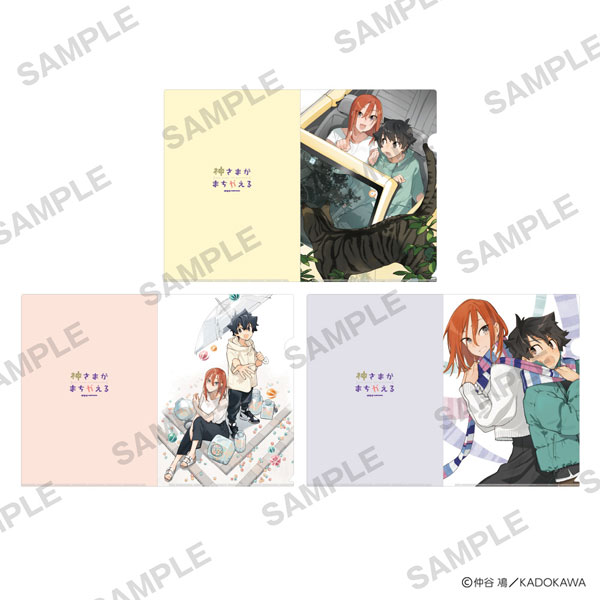 KADOKAWA Nio Nakatani POP UP SHOP Clear File Set - God Bless the Mistaken รูปภาพ 1