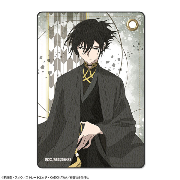 License Agent TV Anime "Agents of the Four Seasons Dance of Spring" Leather Pass Case Design 07 (Rosei Kantsubaki) รูปภาพ 1