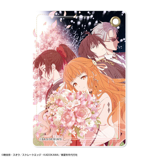 License Agent TV Anime "Agents of the Four Seasons Dance of Spring" Leather Pass Case Design 09 (Group) รูปภาพ 1