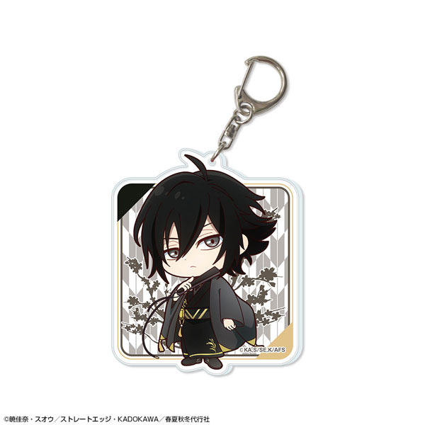 License Agent TV Anime "Agents of the Four Seasons Dance of Spring" Big Acrylic Keychain Design 07 (Rosei Kantsubaki) รูปภาพ 1