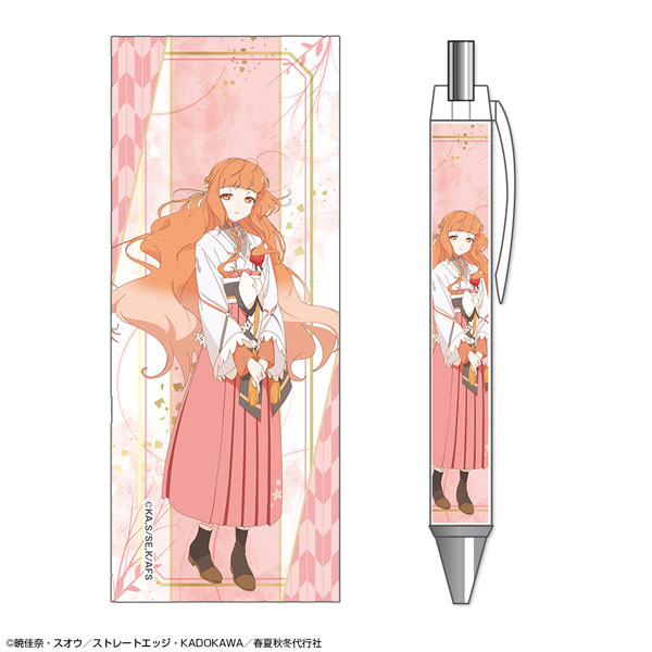 License Agent TV Anime "Agents of the Four Seasons Dance of Spring" Ballpoint Pen Design 01 (Hinagiku Kayou) รูปภาพ 1