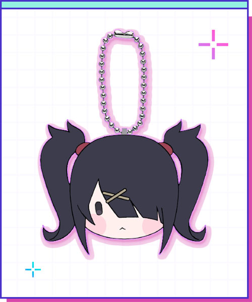 WHY SO SERIOUS? NEEDY STREAMER OVERLOAD Needy Girl Plush Medal Pouch Ame-chan