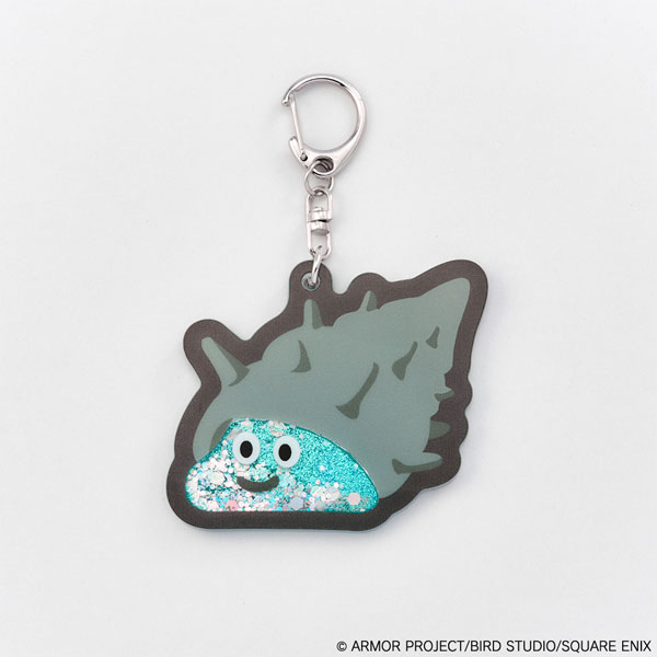 Square Enix Dragon Quest Smile Slime Rame de KiraKira! Keychain Marine Slime 画像 1